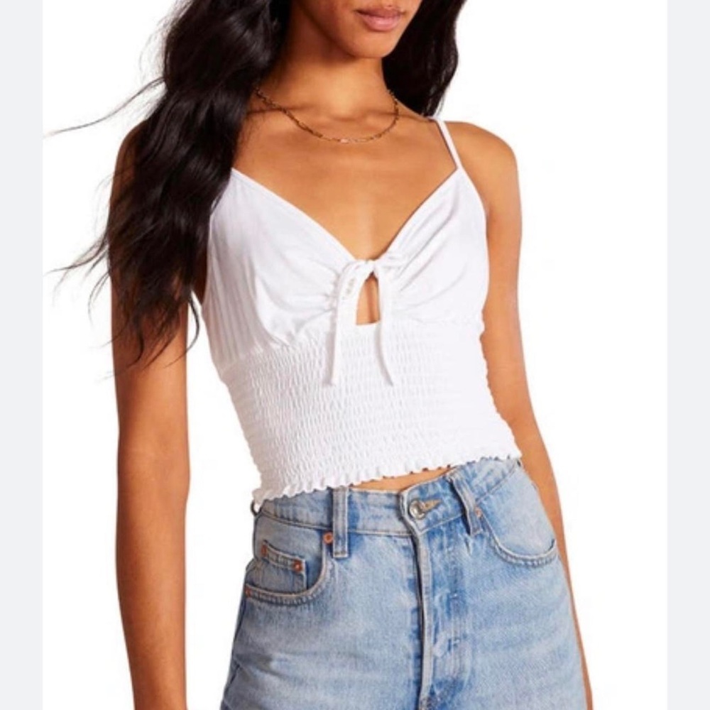 Steve Madden BB Dakota dream baby top in white